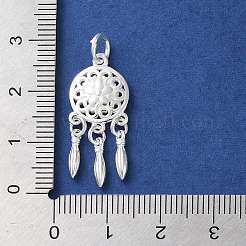 925 Sterling Silver Pendants&nbsp;STER-E071-03S-03