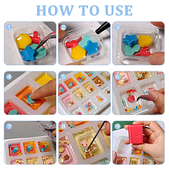 30Pcs Transparent Blister Packaging Inner Tray&nbsp;CON-OC0001-52