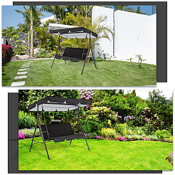 Oxford Cloth Swing Canopy Cover&nbsp;DIY-WH20081-094B