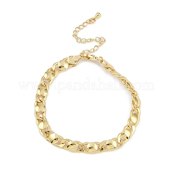 Rack Plating Brass Bracelets for Women&nbsp;BJEW-K244-06G