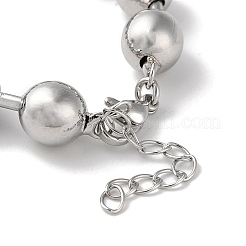 Rack Plating Brass Ball Chain Bracelets&nbsp;BJEW-G676-01E-P