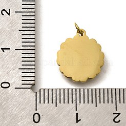 304 Stainless Steel Enamel Charms&nbsp;STAS-R153-45G