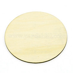 Natural Wood Flower Milestone Plaques&nbsp;WOOD-WH0026-01L