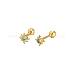 Star 925 Sterling Silver Pave Cubic Zirconia Cartilage Earrings&nbsp;FS-WG250FB-10