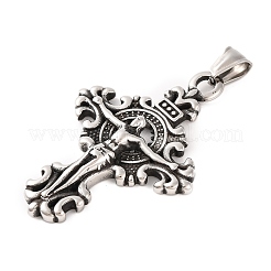 316 Surgical Stainless Steel Big Pendants&nbsp;STAS-Z073-44AS