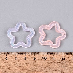 Transparent Luminous Acrylic Pendants&nbsp;TACR-T007-12