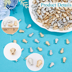 420Pcs 2 Colors CCB Plastic Beads&nbsp;CCB-PA0001-24