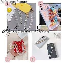 Acrylic Beaded Mobile Straps&nbsp;HJEW-JM01229