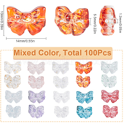 100Pcs Transparent Glass Beads&nbsp;GLAA-SC0002-23