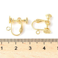 316 Surgical Stainless Steel Clip-on Earring Findings&nbsp;STAS-Z127-02G
