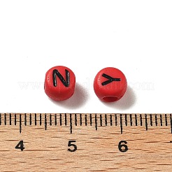 Opaque Acrylic Beads&nbsp;OACR-R005-02E