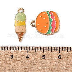 Alloy Enamel Pendants&nbsp;FIND-C085-04B-G