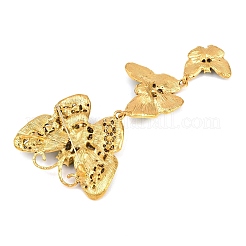 Alloy Rhinestone Lapel Pin Brooches&nbsp;JEWB-B042-03A