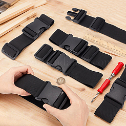 Adjustable Nylon Strap with Plastic Buckle&nbsp;AJEW-WH0871-63A