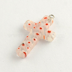 Handmade Millefiori Glass Pendants&nbsp;LK-R005-11