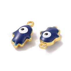 Brass Enamel Pendants&nbsp;KK-J302-04G