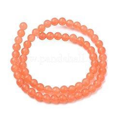 Natural & Dyed Malaysia Jade Bead Strands&nbsp;X-G-A146-6mm-A07-01
