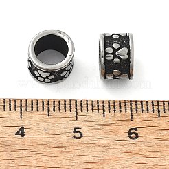 304 Stainless Steel European Beads&nbsp;STAS-V008-40AS