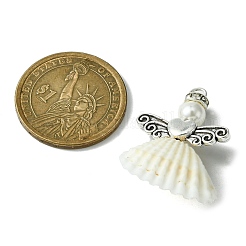 Alloy Spiral Shell Pendants&nbsp;PALLOY-TA00084