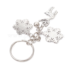Alloy with Cubic Zirconia  Keychain&nbsp;KEYC-JKC00864