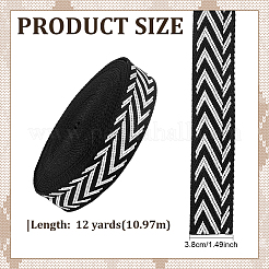 12 Yards Arrows Polyester Ribbon&nbsp;OCOR-PH0008-13E