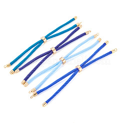 4Pcs 4 Colors Polyester Cord Bracelet Making&nbsp;MAK-TA0001-42