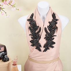 Glass Rhinestone Flower Appliques&nbsp;DIY-WH0579-67B