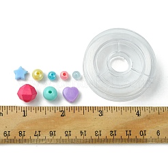 DIY Acrylic Beaded Stretch Bracelets Jewelry Kit&nbsp;DIY-FS0005-71