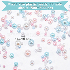 2 Sets Plastic Beads&nbsp;KY-SC0002-24F
