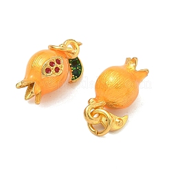 Alloy Enamel Fruit Pendants&nbsp;ENAM-B037-11G-02