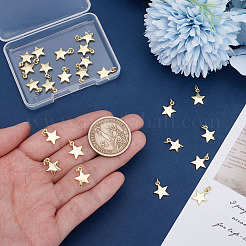24Pcs Brass Pendants&nbsp;KK-GO0002-26