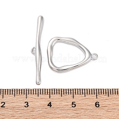 Brass Toggle Clasps&nbsp;KK-Z084-06P