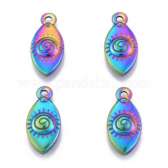 Ion Plating(IP) 201 Stainless Steel Pendants&nbsp;STAS-N098-185M