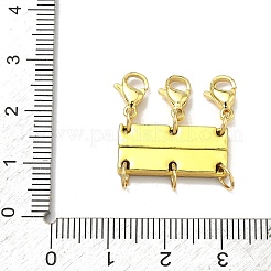 Brass Magnetic Clasps&nbsp;KK-G557-03B-G