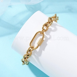 304 Stainless Steel Singapore Chains Bracelets for Women&nbsp;BJEW-JB14064