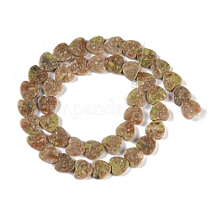 Natural Unakite Beads Strands&nbsp;G-K362-H01-01