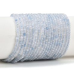 Natural Aquamarine Beads Strands&nbsp;G-B171-C01-2mm