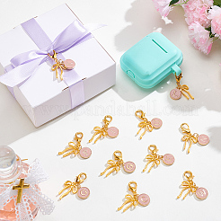 26Pcs Alloy Enamel Pendant Decorations&nbsp;HJEW-SP00024