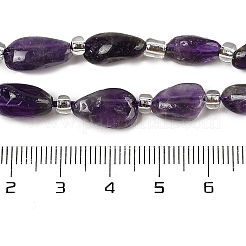 Natural Amethyst Beads Strands&nbsp;G-Q023-D01-01