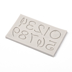 Number 0~9 Silicone Molds&nbsp;X-DIY-R078-35
