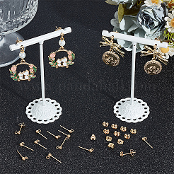 50Pcs 304 Stainless Steel Round Ball Post Stud Earring Findings&nbsp;STAS-BBC0004-78