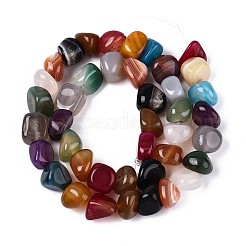 Natural Agate Beads Strands&nbsp;G-T142-66