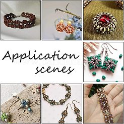 720Pcs Colours Luster Czech Glass Seed Beads&nbsp;GLAA-NB0001-51A