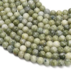 Natural Chinese Southern Jade Beads Strands&nbsp;G-Z158-A01-8mm