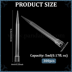 Plastic Lab Pipette Tips&nbsp;TOOL-WH0059-058B-01