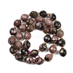 Natural Rhodonite Beads Strands&nbsp;G-N342-149I-07
