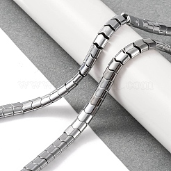 Electroplated Synthetic Non-magnetic Hematite Beads Strands&nbsp;G-Q174-01A