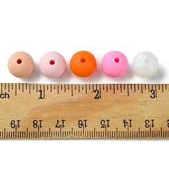35Pcs Food Grade Eco-Friendly Silicone Focal Beads&nbsp;SIL-FS0001-22B
