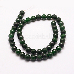 Natural Taiwan Jade Beads Strands&nbsp;G-E380-04-8mm