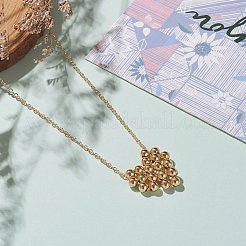 Brass Pendant Necklaces&nbsp;NJEW-JN03273-02